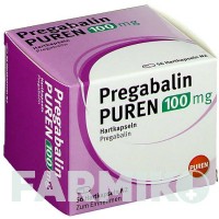 ПРЕГАБАЛІН (PREGABALIN) 100 мг капсули 100 шт - Прегабалін PUREN PHARMA