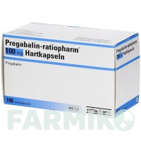ПРЕГАБАЛІН (PREGABALIN) 100 мг капсули 100 шт - Прегабалін RATIOPHARM