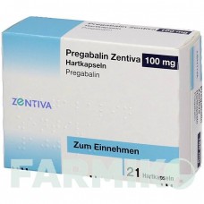ПРЕГАБАЛІН (PREGABALIN) 100 мг капсули 21 шт - Прегабалін ZENTIVA