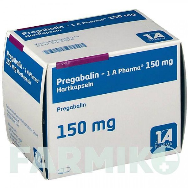 ПРЕГАБАЛИН (PREGABALIN) 150 мг капсулы 56 шт - Прегабалин 1 A PHARMA