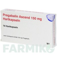 ПРЕГАБАЛІН (PREGABALIN) 150 мг капсули 14 шт - Прегабалін ASCEND