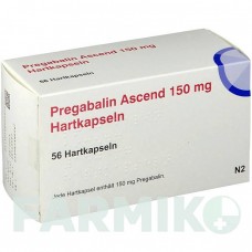 ПРЕГАБАЛИН (PREGABALIN) 150 мг капсулы 56 шт - Прегабалин ASCEND