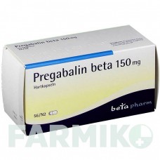 ПРЕГАБАЛІН (PREGABALIN) 150 мг капсули 56 шт - Прегабалін BETAPHARM