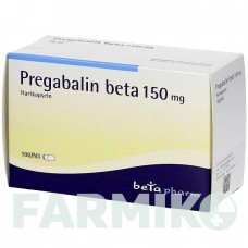 ПРЕГАБАЛІН (PREGABALIN) 150 мг капсули 100 шт - Прегабалін BETAPHARM