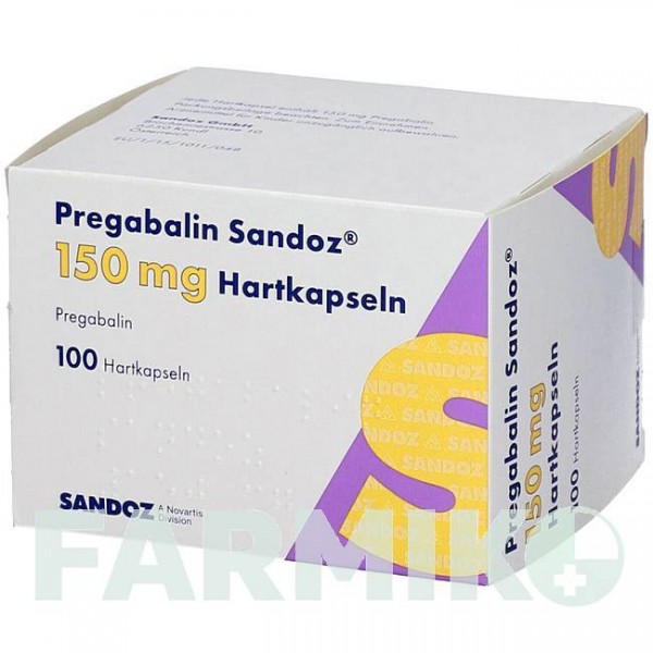 ПРЕГАБАЛИН (PREGABALIN) 150 мг капсулы 14 шт - Прегабалин HEXAL