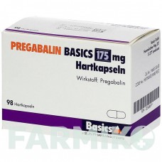ПРЕГАБАЛІН (PREGABALIN) 175 мг капсули 98 шт - Прегабалін BASICS