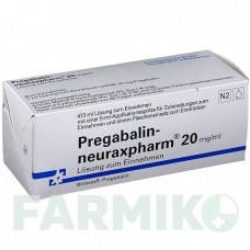 ПРЕГАБАЛИН (PREGABALIN) 20 мг/мл раствор 473 мл - Прегабалин NEURAXPHARM