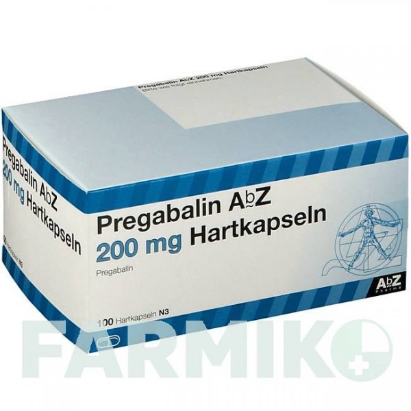 ПРЕГАБАЛИН (PREGABALIN) 200 мг капсулы 100 шт - Прегабалин ABZ PHARMA
