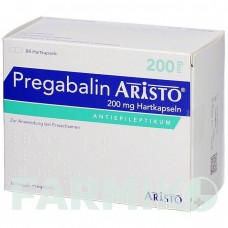 ПРЕГАБАЛІН (PREGABALIN) 200 мг капсули 84 шт - Прегабалін ARISTO PHARMA