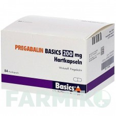 ПРЕГАБАЛИН (PREGABALIN) 200 мг капсулы 84 шт - Прегабалин BASICS