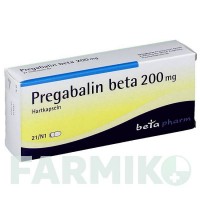 ПРЕГАБАЛІН (PREGABALIN) 200 мг капсули 21 шт - Прегабалін BETAPHARM