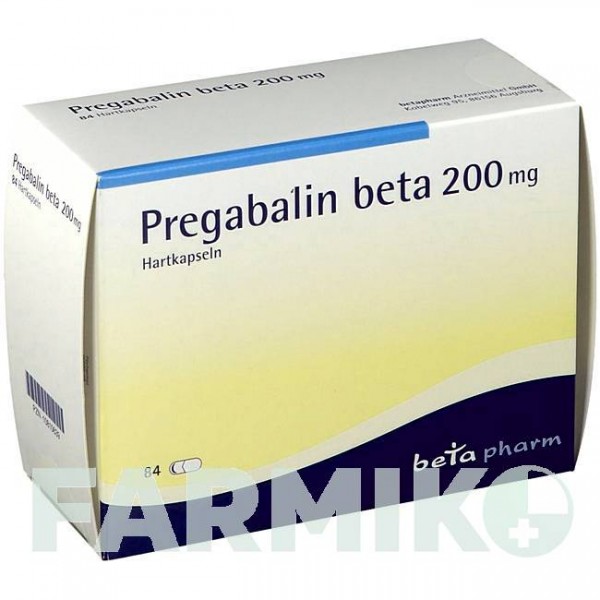 ПРЕГАБАЛИН (PREGABALIN) 200 мг капсулы 84 шт - Прегабалин BETAPHARM