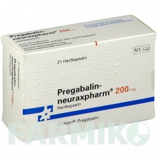 ПРЕГАБАЛІН (PREGABALIN) 200 мг капсули 21 шт - Прегабалін NEURAXPHARM