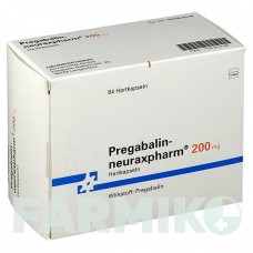 ПРЕГАБАЛІН (PREGABALIN) 200 мг капсули 84 шт - Прегабалін NEURAXPHARM