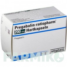 ПРЕГАБАЛІН (PREGABALIN) 200 мг капсули 100 шт - Прегабалін RATIOPHARM
