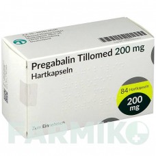 ПРЕГАБАЛІН (PREGABALIN) 200 мг капсули 84 шт - Прегабалін TILLOMED