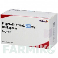 ПРЕГАБАЛІН (PREGABALIN) 200 мг капсули 100 шт - Прегабалін VIVANTA GENERICS