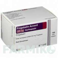 ПРЕГАБАЛІН (PREGABALIN) 225 мг капсули 100 шт - Прегабалін ACCORD HEALTHCARE