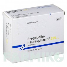 ПРЕГАБАЛІН (PREGABALIN) 225 мг капсули 56 шт - Прегабалін NEURAXPHARM