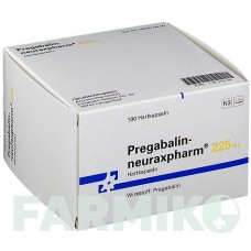 ПРЕГАБАЛІН (PREGABALIN) 225 мг капсули 100 шт - Прегабалін NEURAXPHARM