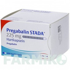 ПРЕГАБАЛІН (PREGABALIN) 225 мг капсули 100 шт - Прегабалін STADAPHARM