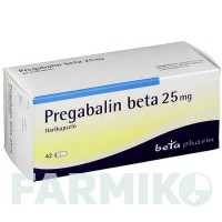 ПРЕГАБАЛІН (PREGABALIN) 25 мг капсули 42 шт - Прегабалін BETAPHARM