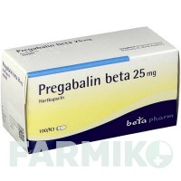 ПРЕГАБАЛІН (PREGABALIN) 25 мг капсули 100 шт - Прегабалін BETAPHARM