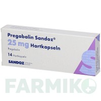 ПРЕГАБАЛИН (PREGABALIN) 25 мг капсулы 14 шт - Прегабалин HEXAL
