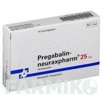 ПРЕГАБАЛИН (PREGABALIN) 25 мг капсулы 14 шт - Прегабалин NEURAXPHARM