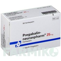 ПРЕГАБАЛІН (PREGABALIN) 25 мг капсули 56 шт - Прегабалін NEURAXPHARM
