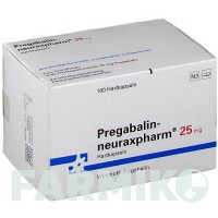 ПРЕГАБАЛИН (PREGABALIN) 25 мг капсулы 100 шт - Прегабалин NEURAXPHARM