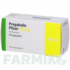 ПРЕГАБАЛИН (PREGABALIN) 25 мг капсулы 14 шт - Прегабалин VIATRIS