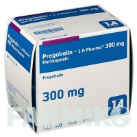 ПРЕГАБАЛІН (PREGABALIN) 300 мг капсули 56 шт - Прегабалін 1 A PHARMA