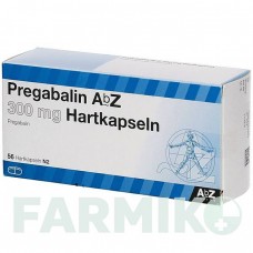 ПРЕГАБАЛІН (PREGABALIN) 300 мг капсули 56 шт - Прегабалін ABZ PHARMA