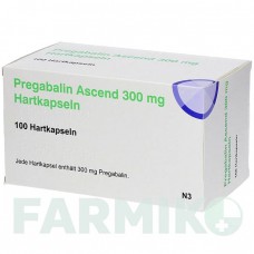 ПРЕГАБАЛИН (PREGABALIN) 300 мг капсулы 100 шт - Прегабалин ASCEND