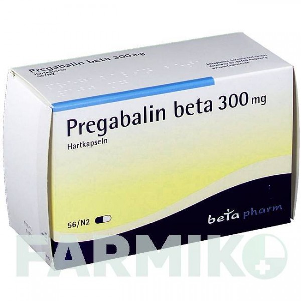 ПРЕГАБАЛІН (PREGABALIN) 300 мг капсули 56 шт - Прегабалін BETAPHARM