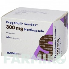 ПРЕГАБАЛІН (PREGABALIN) 300 мг капсули 14 шт - Прегабалін HEXAL