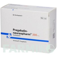 ПРЕГАБАЛІН (PREGABALIN) 300 мг капсули 56 шт - Прегабалін NEURAXPHARM