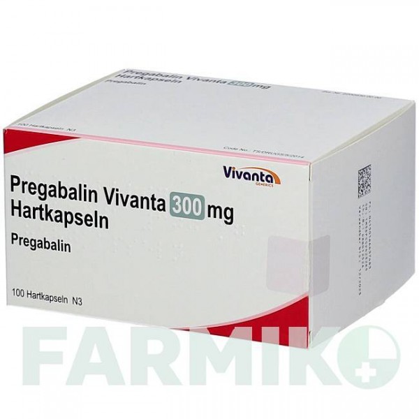 ПРЕГАБАЛІН (PREGABALIN) 300 мг капсули 14 шт - Прегабалін VIVANTA GENERICS