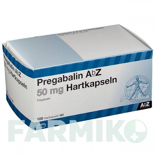 ПРЕГАБАЛІН (PREGABALIN) 50 мг капсули 21 шт - Прегабалін ABZ PHARMA