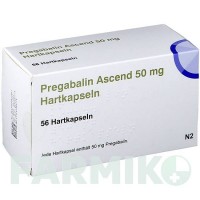 ПРЕГАБАЛИН (PREGABALIN) 50 мг капсулы 56 шт - Прегабалин ASCEND