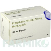 ПРЕГАБАЛІН (PREGABALIN) 50 мг капсули 100 шт - Прегабалін ASCEND