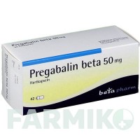 ПРЕГАБАЛІН (PREGABALIN) 50 мг капсули 42 шт - Прегабалін BETAPHARM