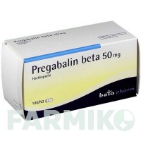 ПРЕГАБАЛІН (PREGABALIN) 50 мг капсули 100 шт - Прегабалін BETAPHARM