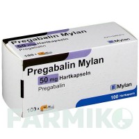 ПРЕГАБАЛІН (PREGABALIN) 50 мг капсули 100 шт - Прегабалін EMRA-MED