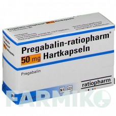 ПРЕГАБАЛИН (PREGABALIN) 50 мг капсулы 21 шт - Прегабалин RATIOPHARM