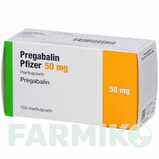 ПРЕГАБАЛИН (PREGABALIN) 50 мг капсулы 100 шт - Прегабалин VIATRIS