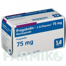 ПРЕГАБАЛИН (PREGABALIN) 75 мг капсулы 56 шт - Прегабалин 1 A PHARMA