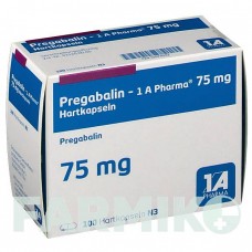 ПРЕГАБАЛИН (PREGABALIN) 75 мг капсулы 100 шт - Прегабалин 1 A PHARMA