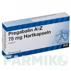 ПРЕГАБАЛИН (PREGABALIN) 75 мг капсулы 14 шт - Прегабалин ABZ PHARMA
